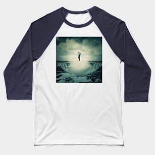 escape over waterfall Baseball T-Shirt